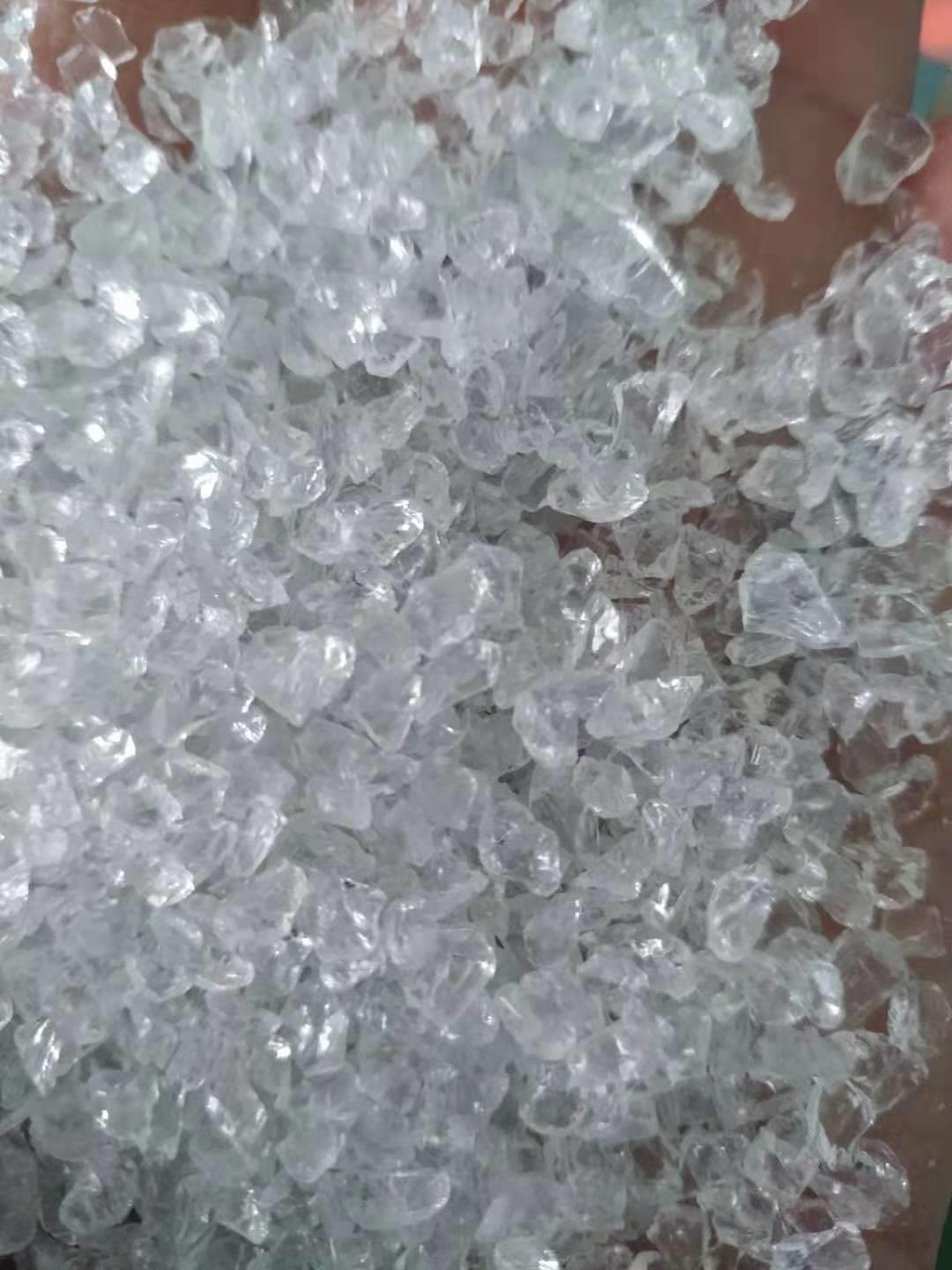 平板玻璃颗粒物料图，适合智利效色选机识别颜色和透光差异